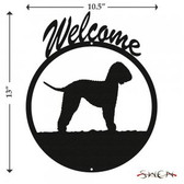 BEDLINGTON TERRIER Welcome Sign