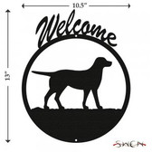 LABRADOR Welcome Sign