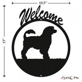 PORTUGUESE WATER DOG Welcome Sign