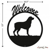 ROTTWEILER Welcome Sign