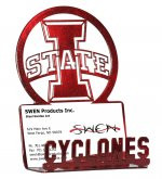 IOWA STATE "I STATE" Business Card Holder