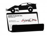 RACE CAR - MODIFIED Business Card Holder