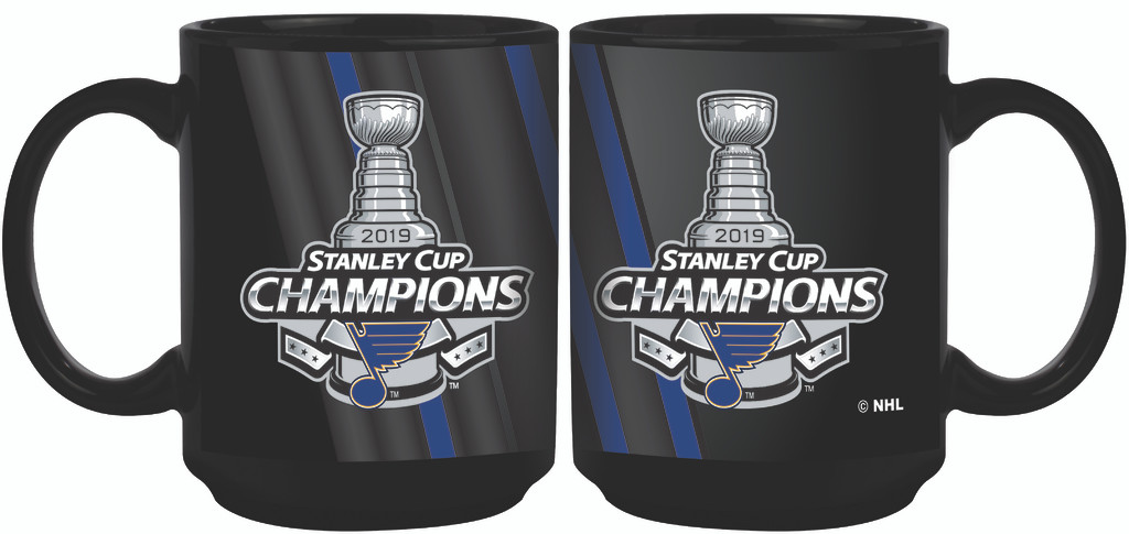 St. Louis Blues 2019 Stanley Cup Champions 15oz Black Coffee Mug -  BiggSports