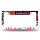 Tampa Bay Buccaneers All Over Chrome Frame