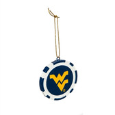 West Virginia Mountaineers Ornament Game Chip
