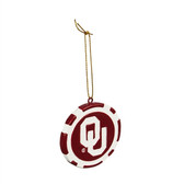 Oklahoma Sooners Ornament Game Chip