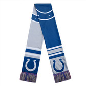 Indianapolis Colts Scarf Colorblock Big Logo Design