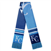 Kansas City Royals Scarf Colorblock Big Logo Design