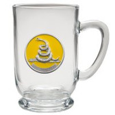 Don't Tread On Me Coffee Mug, Clear
