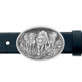 Wolves Belt Buckle