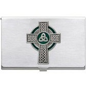 Celtic Cross Business Card Case