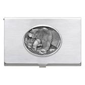Grizzly Bear Business Card Case