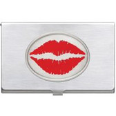Lips Business Card Case