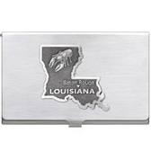 Louisiana Business Card Case