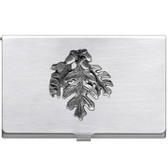 Oak Leaf Business Card Case