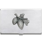 Pine Cone Business Card Case