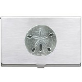 Sand Dollar Business Card Case