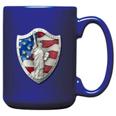 Statue of Liberty Blue Coffee Mug