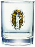 Statue of Liberty Constitution Double Old Fashioned Glass