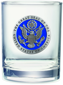 Great Seal of USA Double Old Fashioned Glass