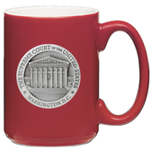Supreme Court Red Coffee Mug