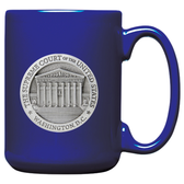 Supreme Court Blue Coffee Mug
