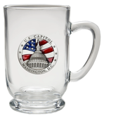 US Capitol Dome Clear Coffee Mug
