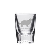 Cavalier King Charles Spaniel Deep Etched Shot Glass