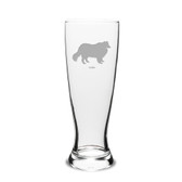 Collie Deep Etched 23 oz University Beer Pilsner