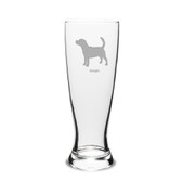 Beagle Deep Etched 23 oz University Beer Pilsner