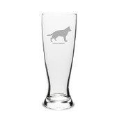 German Shepherd Deep Etched 23 oz University Beer Pilsner