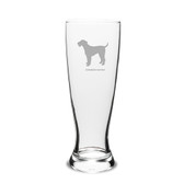 Airedale Terrier Deep Etched 23 oz University Beer Pilsner