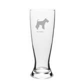 Fox Terrier Deep Etched 23 oz University Beer Pilsner