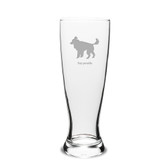 Toy Poodle Deep Etched 23 oz University Beer Pilsner