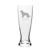 Newfoundland Dog Deep Etched 23 oz University Beer Pilsner
