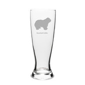 Bearded Collie Deep Etched 23 oz University Beer Pilsner