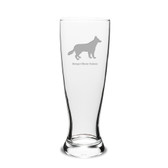 Berger Blanc Suisse Deep Etched 23 oz University Beer Pilsner