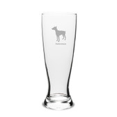 Doberman Deep Etched 23 oz University Beer Pilsner