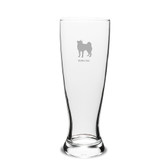 ShibaInu Deep Etched 23 oz University Beer Pilsner