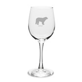 Leonberger 12 oz Classic White Wine Glass