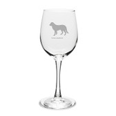 Tuvan Shepherd 12 oz Classic White Wine Glass