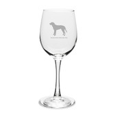 Greater Swiss Mountain Dog 12 oz Classic White Wine Glass