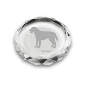 Labrador Deep Etched Paperweight