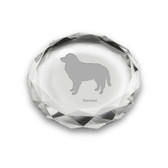 Kuvasz Deep Etched Paperweight