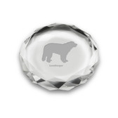 Leonberger Deep Etched Paperweight