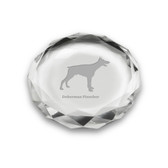 Doberman Pinscher Deep Etched Paperweight