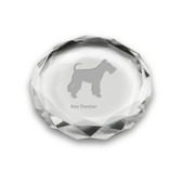 Fox Terrier Deep Etched Paperweight