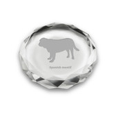 Spanish Mastif Deep Etched Paperweight