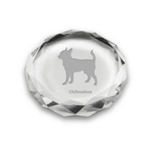 Chihuahua Deep Etched Paperweight