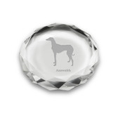 Azawakh Deep Etched Paperweight